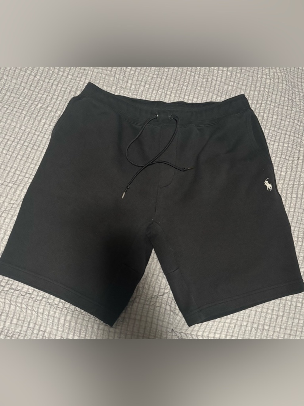 Ralph Lauren Black Athletic Drawstring Shorts
